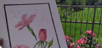 Laboratori di illustrazione botanica con tecnica ad acquerello