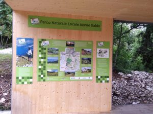 Portale del Parco a Malga Casina