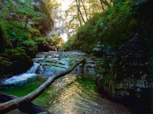 Il Canyon del torrente Sorna
